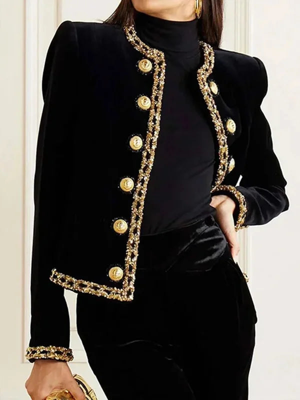 Norberta | Stijlvol jasje met ronde kraag