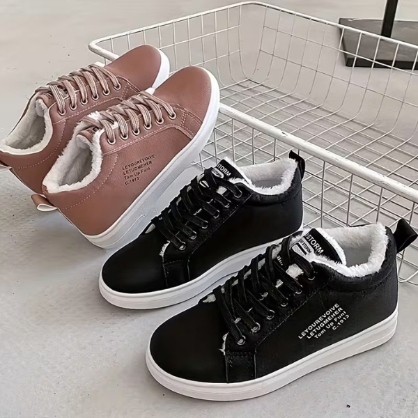 PLUSHPRINT - WARME DAMESSCHOENEN