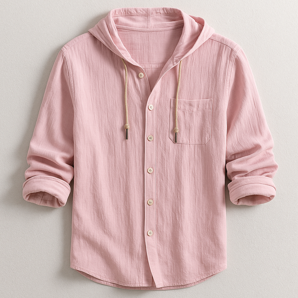 DUMONT LYON | LUXE SHIRT MET CAPUCHON 