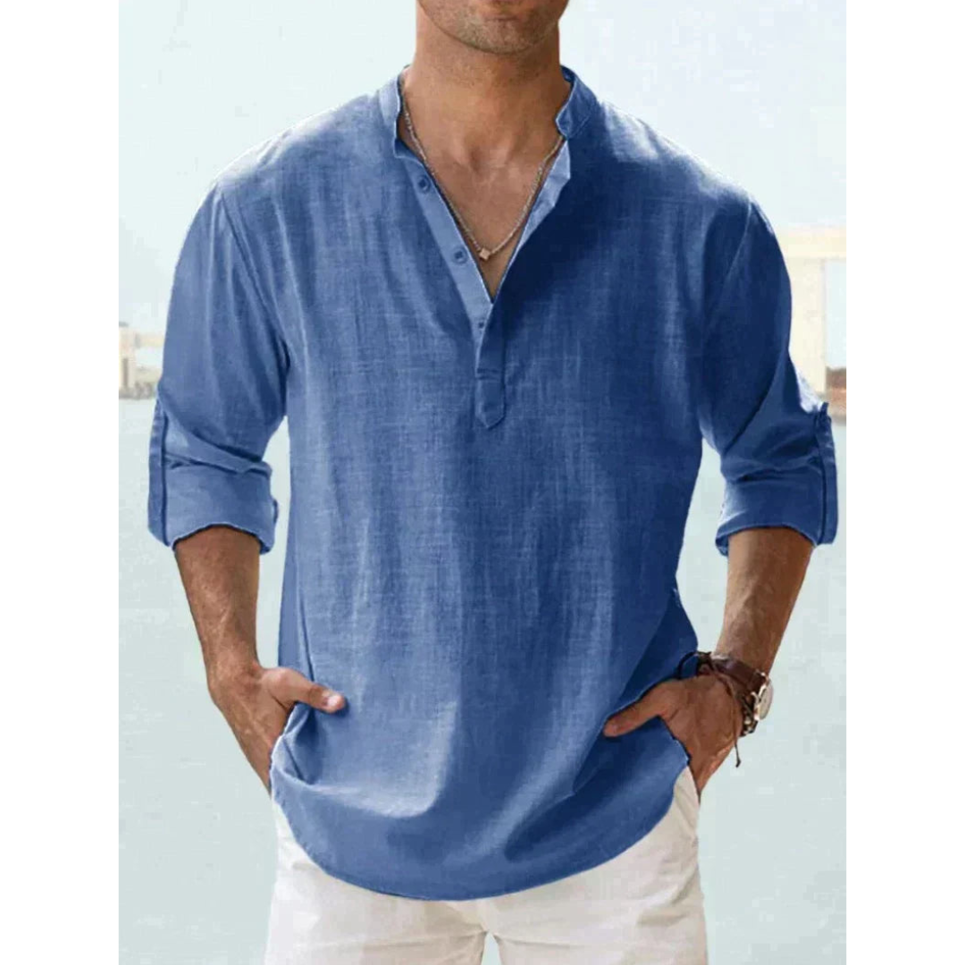 Marlon | Lichtgewicht casual shirt