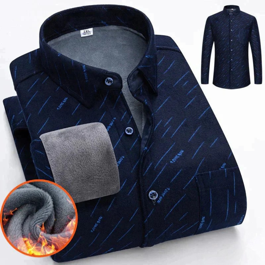 Samu | Klassiek geruit overhemd met voering