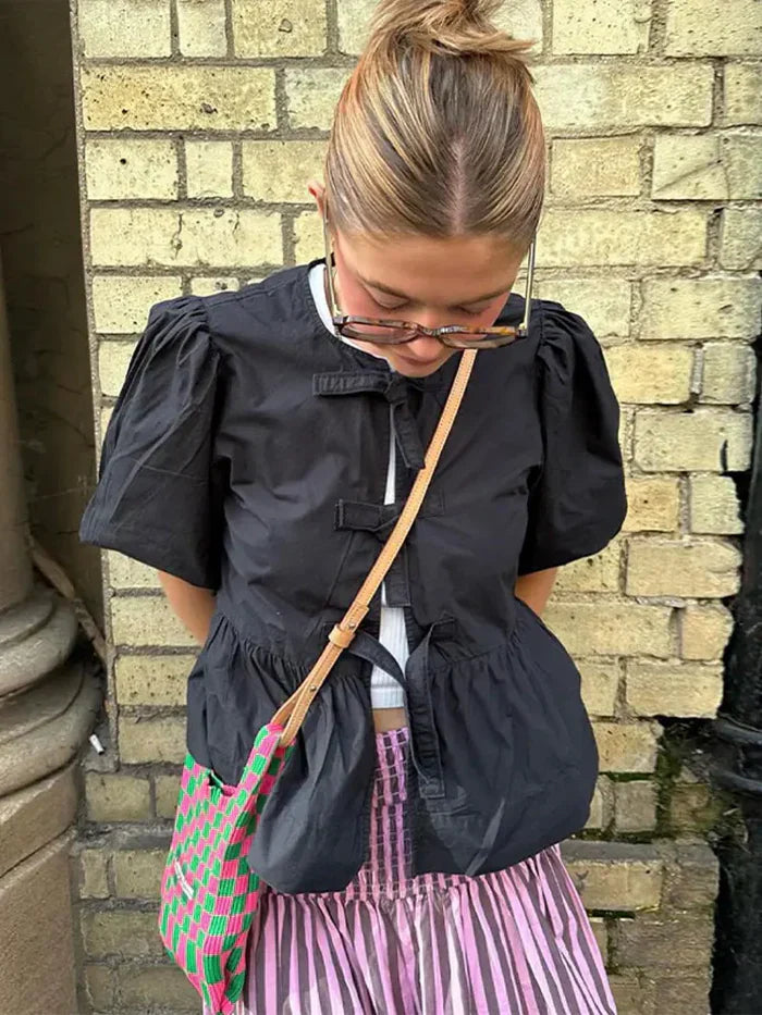 Harriett | Stijlvolle peplumblouse