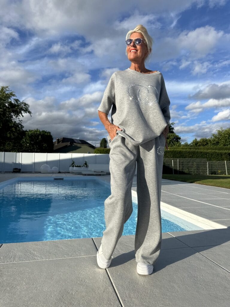 Casual tweedelige set voor dames 