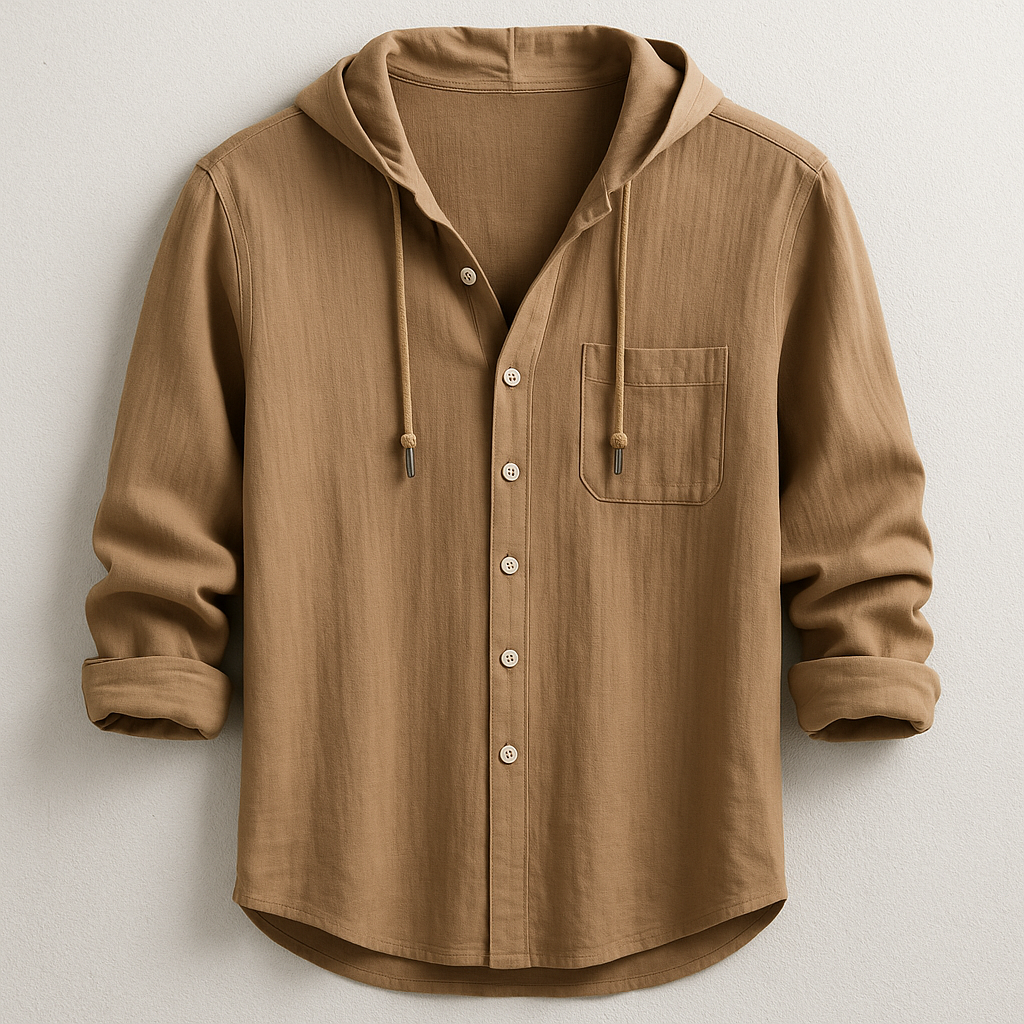 DUMONT LYON | LUXE SHIRT MET CAPUCHON 