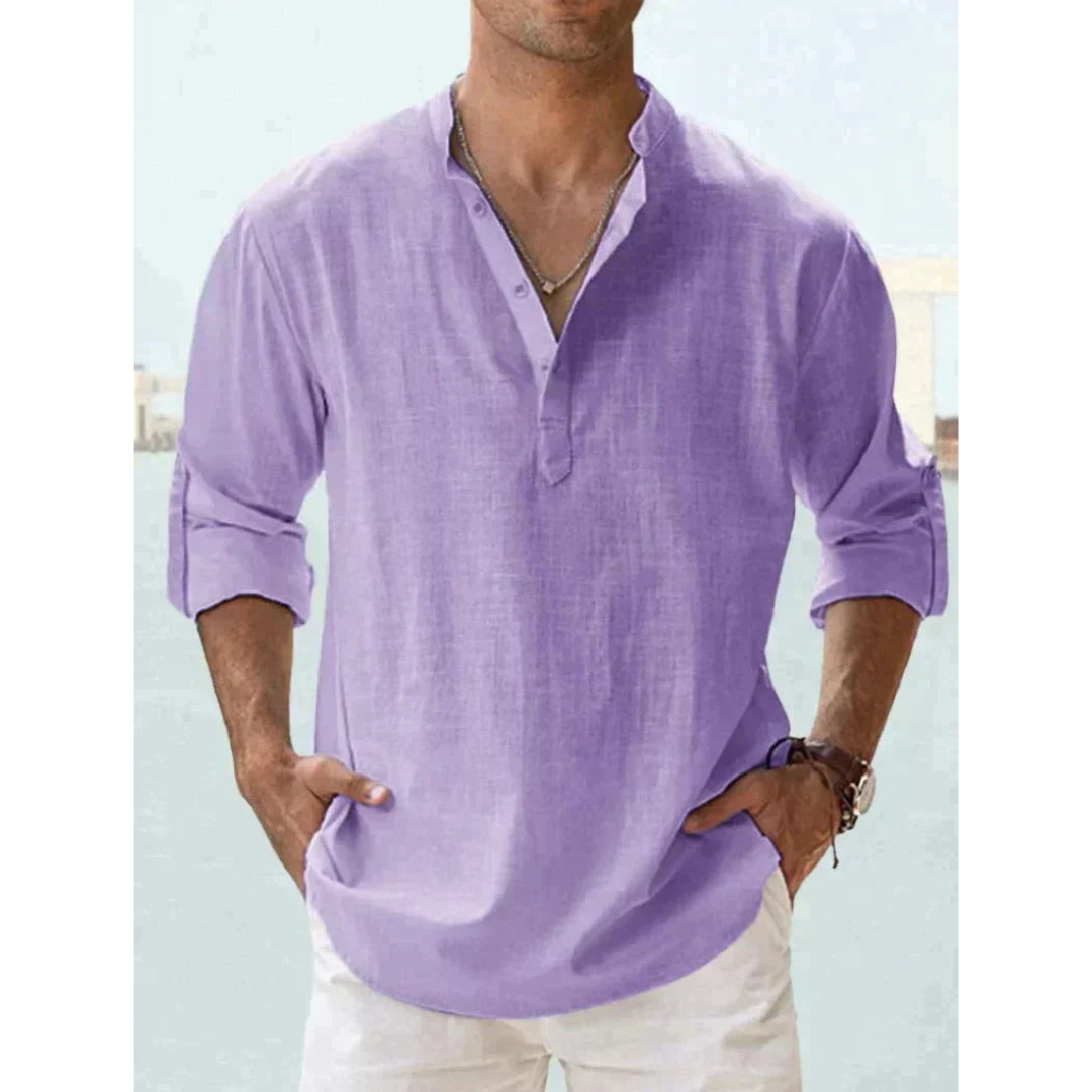Marlon | Lichtgewicht casual shirt