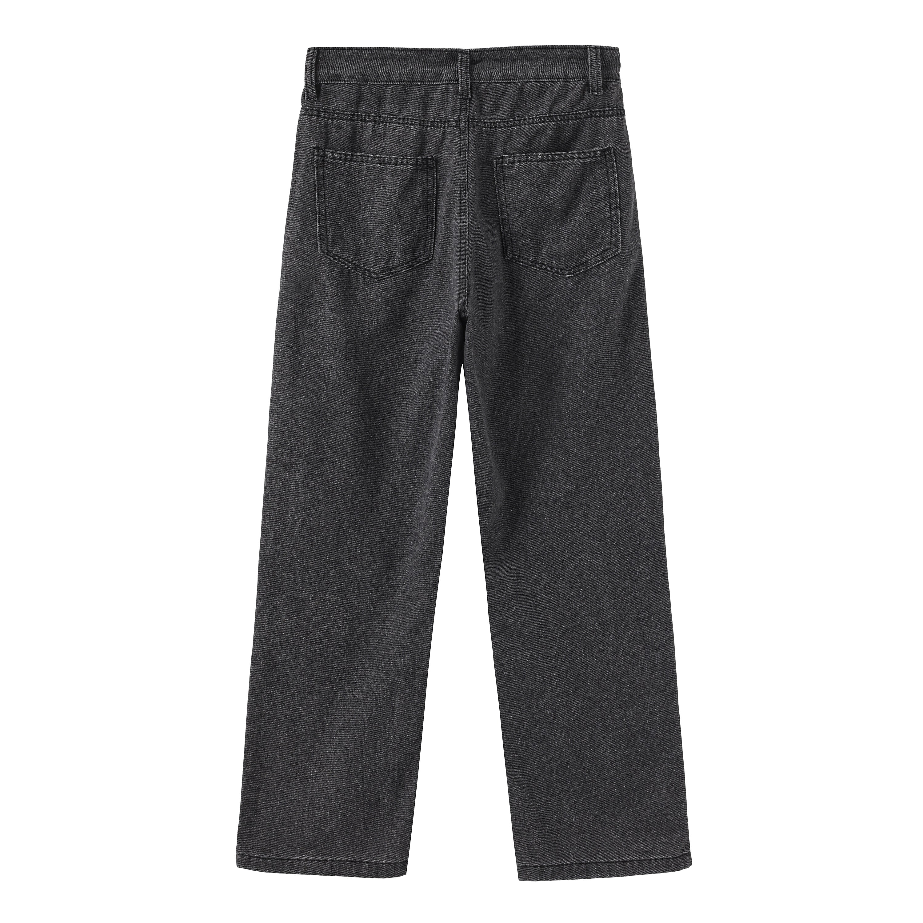 Reyne | Rechte broek met hoge taille