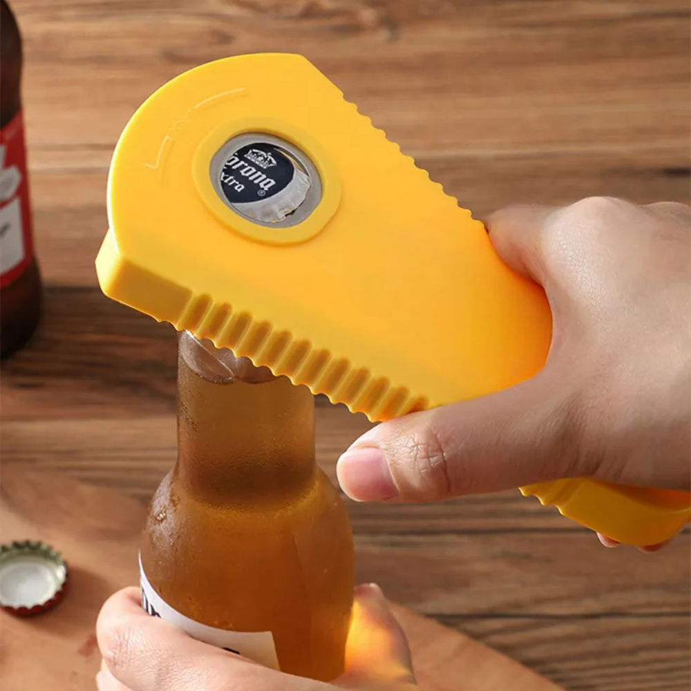 MultiOpener 1+1 GRATIS: 4-in-1 multifunctionele potopener