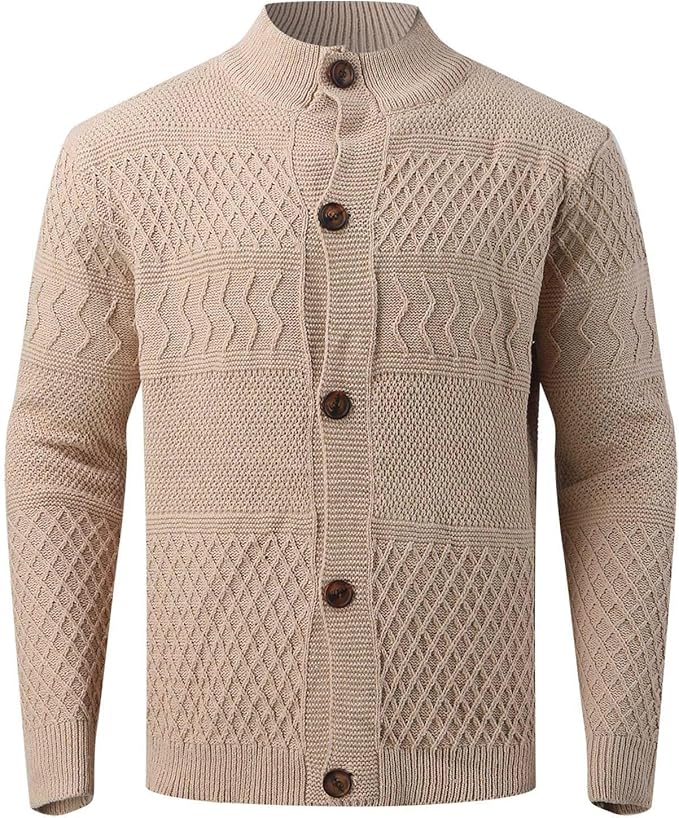 Thornell | Gebreid vest met stevige steken