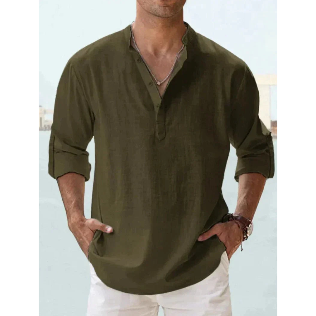 Marlon | Lichtgewicht casual shirt
