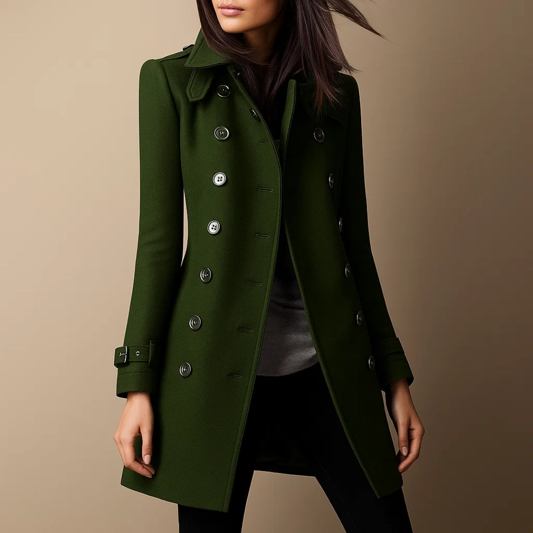 Laura | Trendy damesjas met knopen 