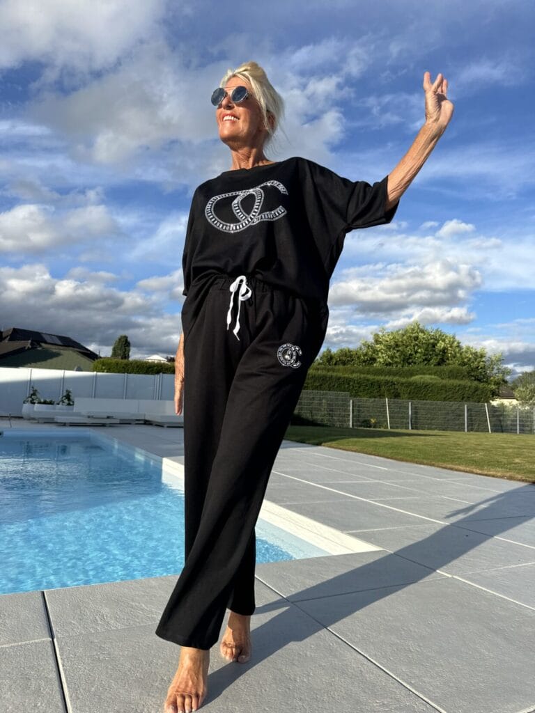 Casual tweedelige set voor dames 