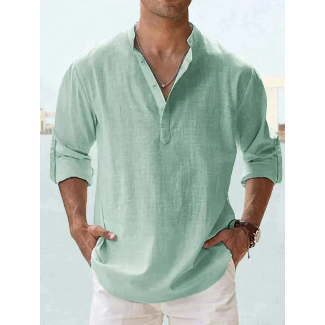 Marlon | Lichtgewicht casual shirt
