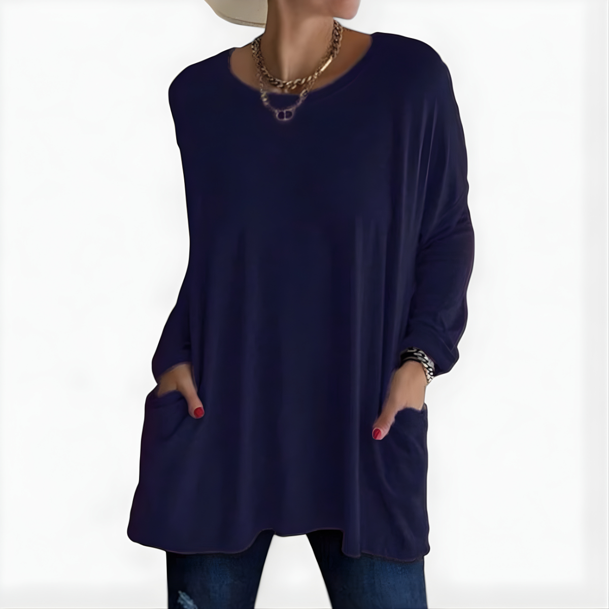 Honoria | Losvallende trui-top 