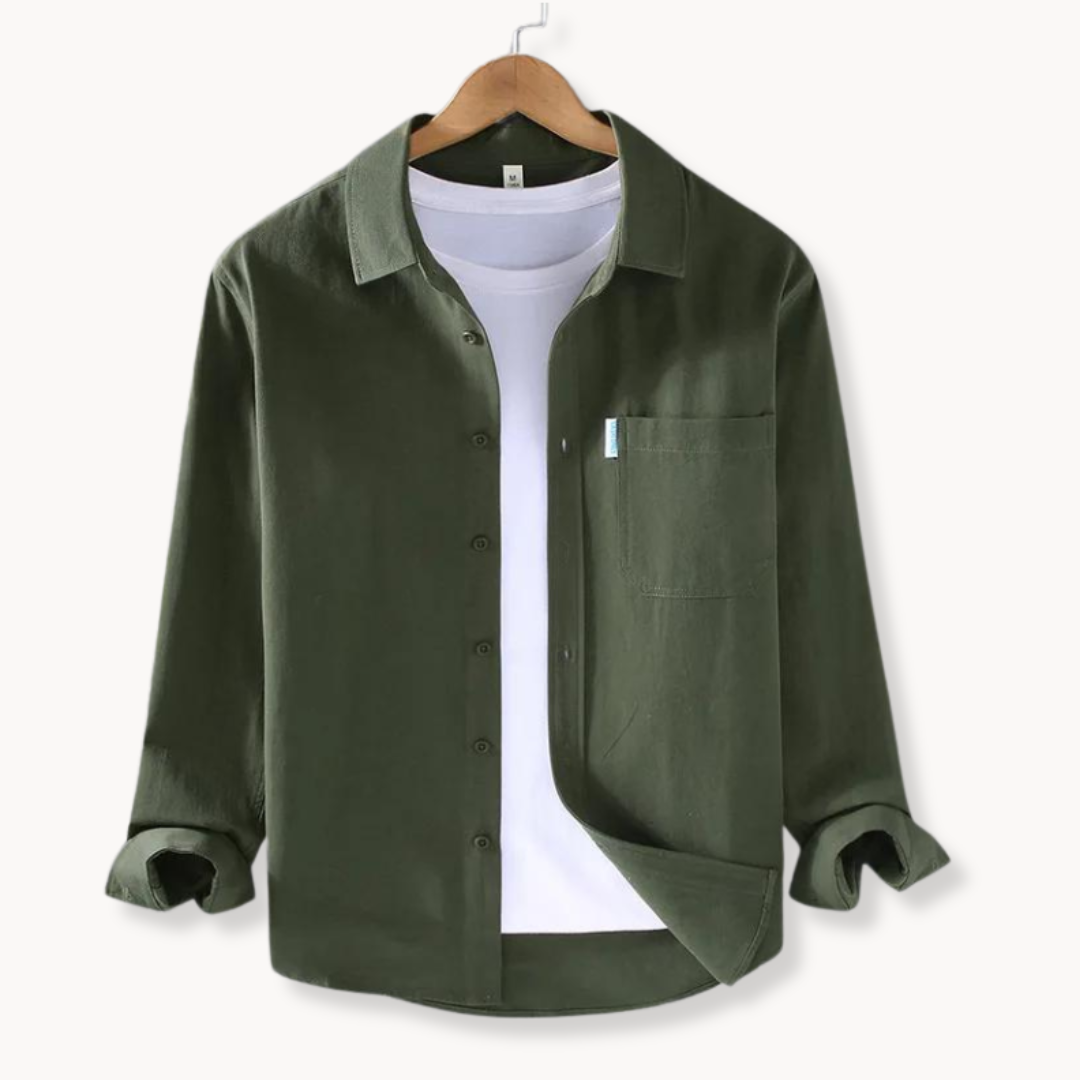 Jaroel | Casual overhemd met borstzak