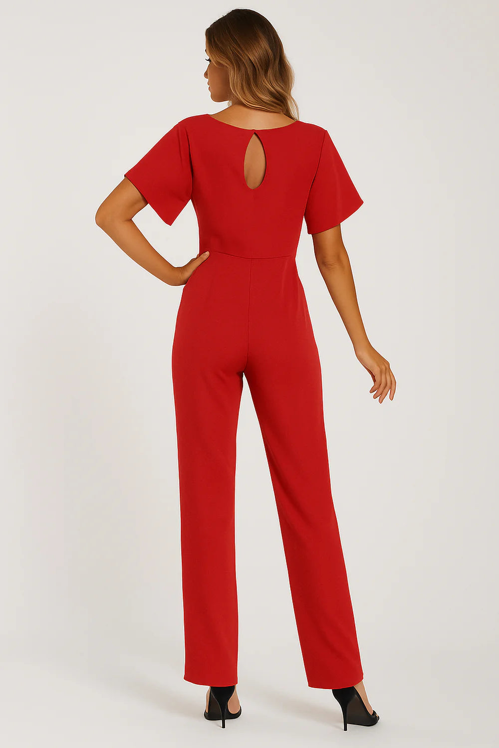 Renilda | Chique jumpsuit met riem