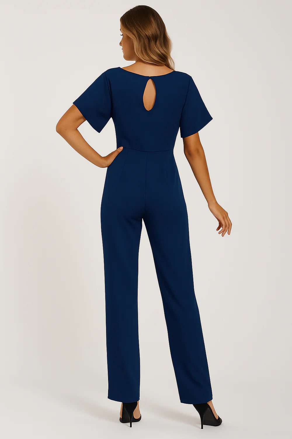 Renilda | Chique jumpsuit met riem