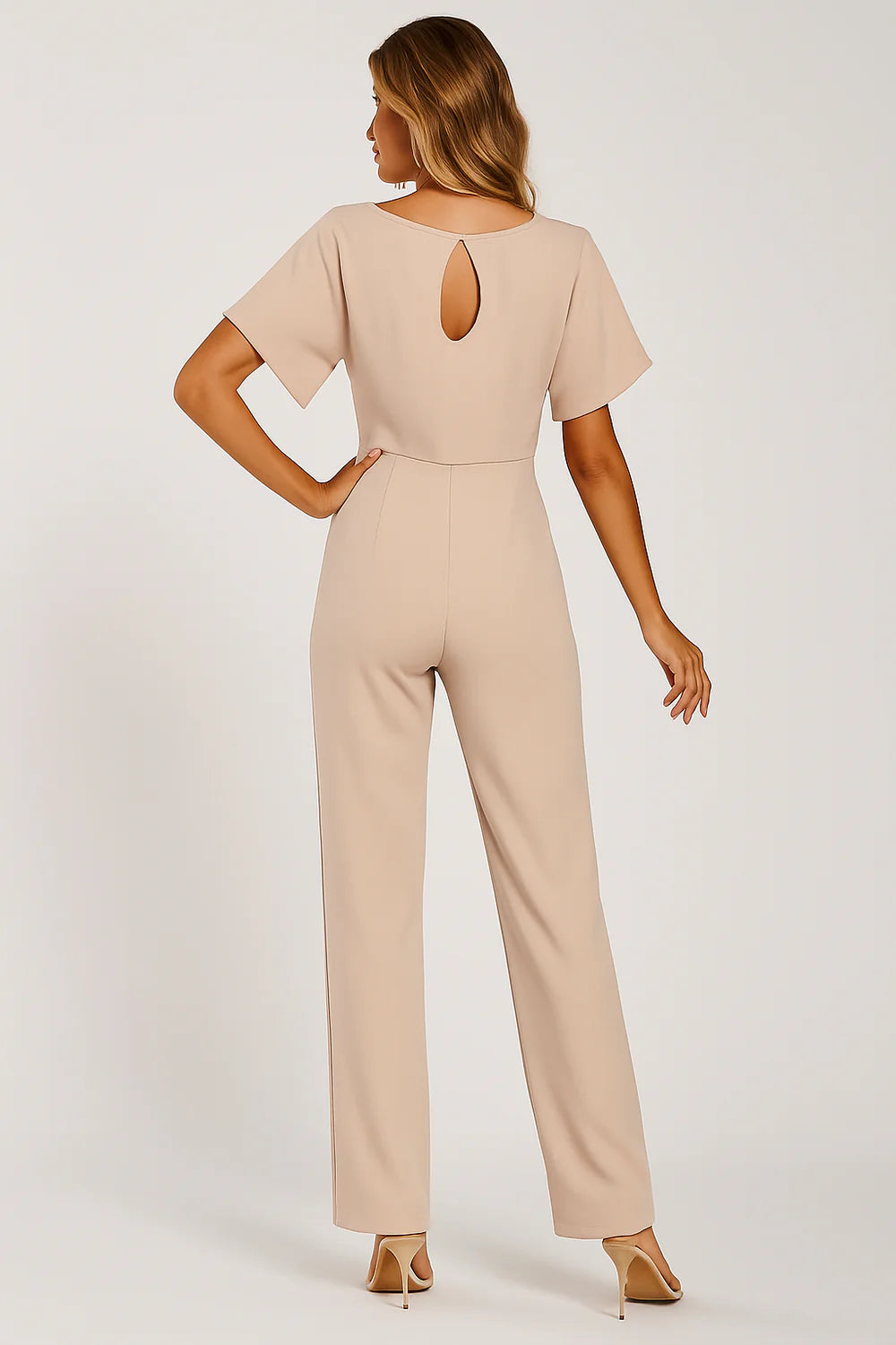 Renilda | Chique jumpsuit met riem
