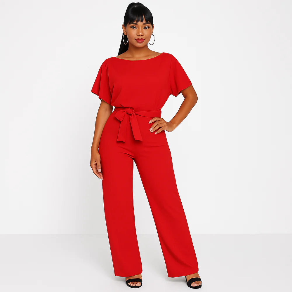 Renilda | Chique jumpsuit met riem