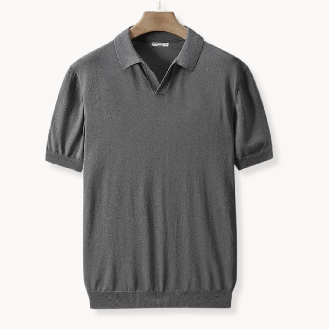 Rudger | Modern poloshirt met korte mouwen