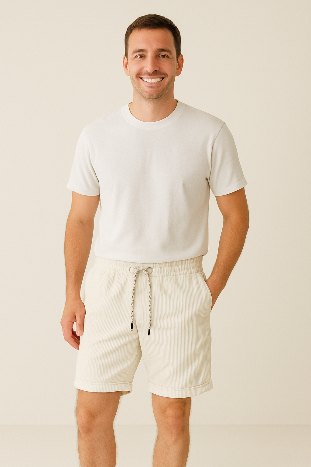 Brayden | Relaxte corduroy shorts