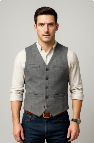 Vaelen | Modern Blazer Vest
