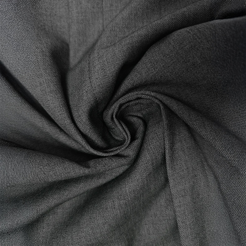 Palazzo broek met hoge taille en split aan de voorkant