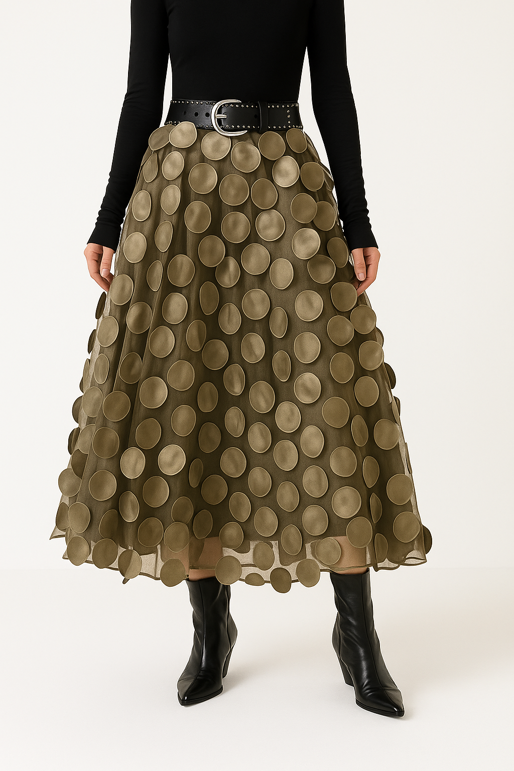 Doralinde | Luchtige A-lijn maxi-rok