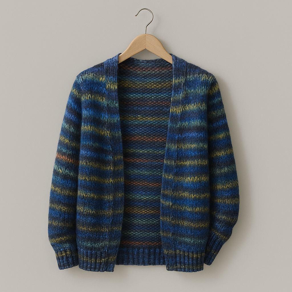 Donata | Cardigan met kleurverloop