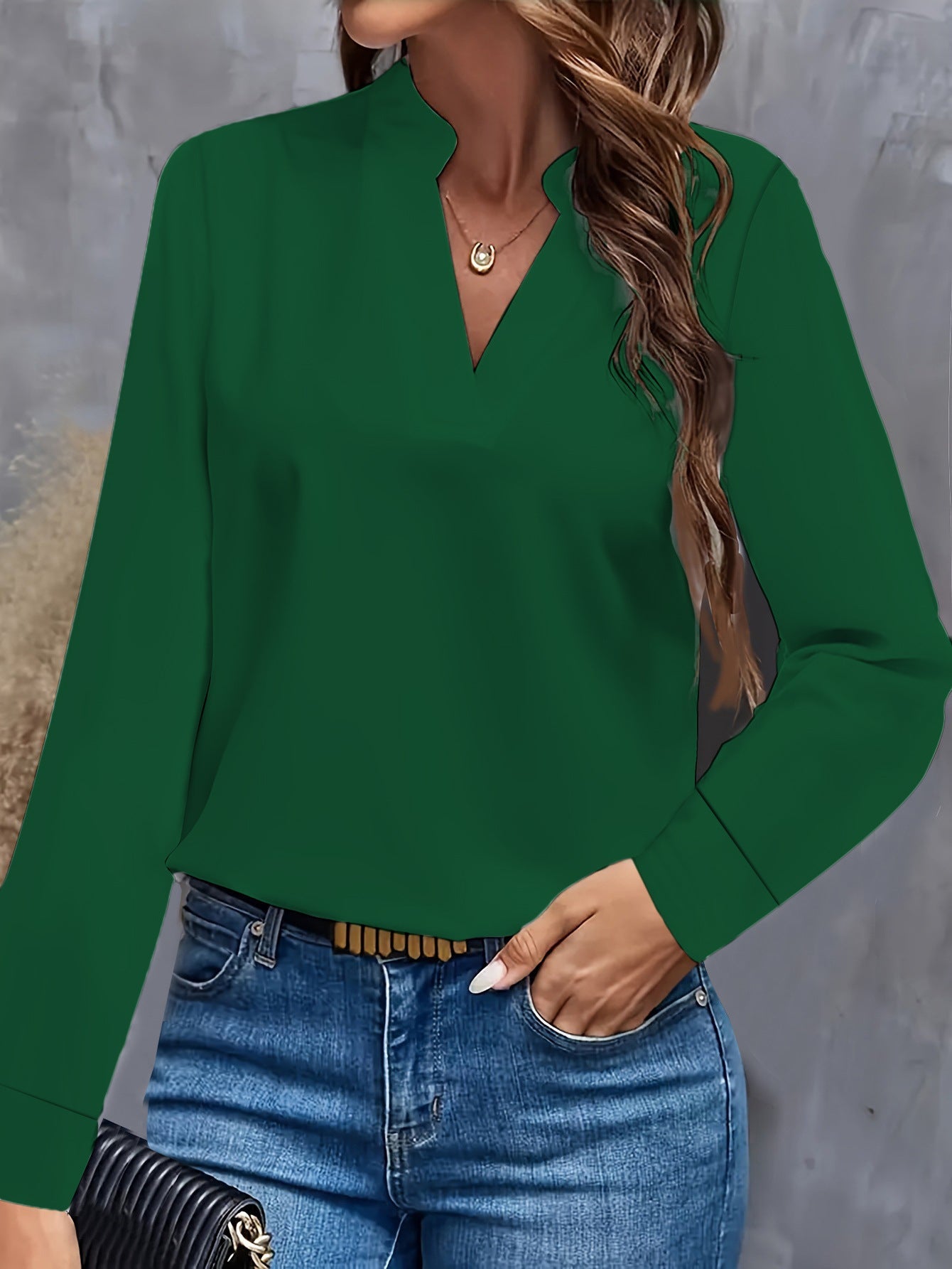 Cataruna | Stijlvolle top met V-hals