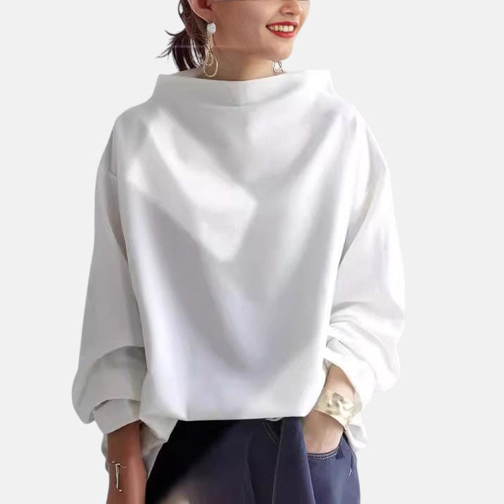 Gabriella | Stijlvolle trui met hoge kraag