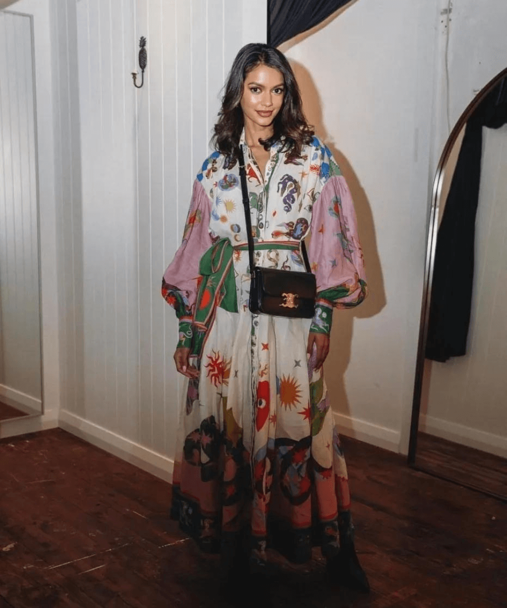 Vera Peroni™ Italiaanse maxi-jurk