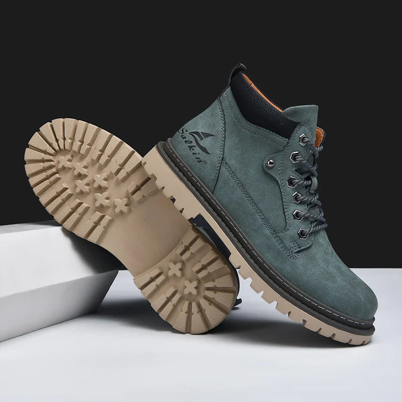 Elegante leren laarzen 