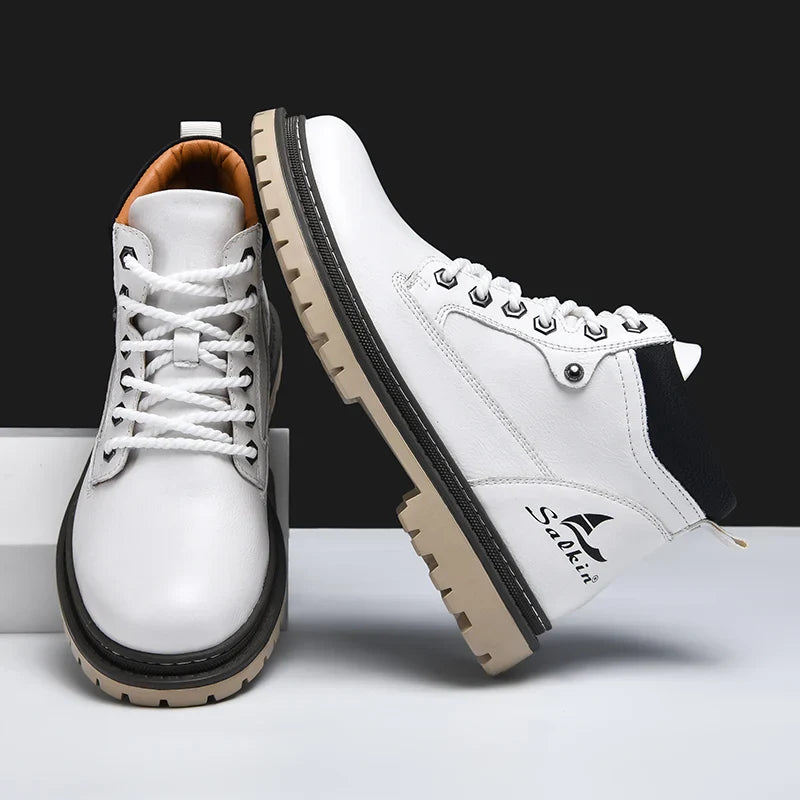 Elegante leren laarzen 