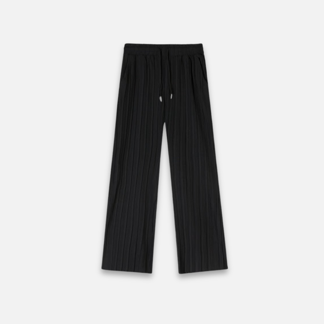 Nicolai | Casual broek met trekkoord