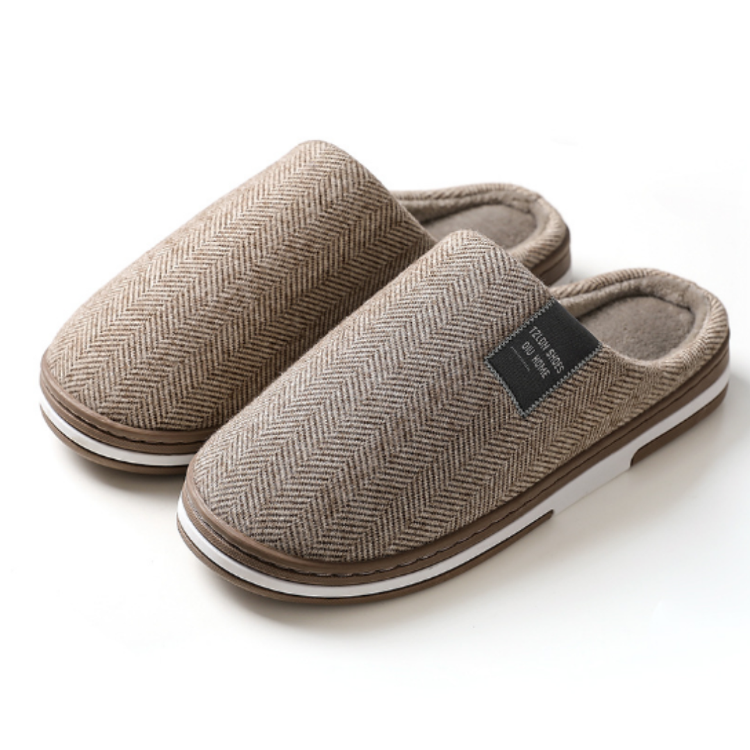 Kian | Pluche loungeslippers