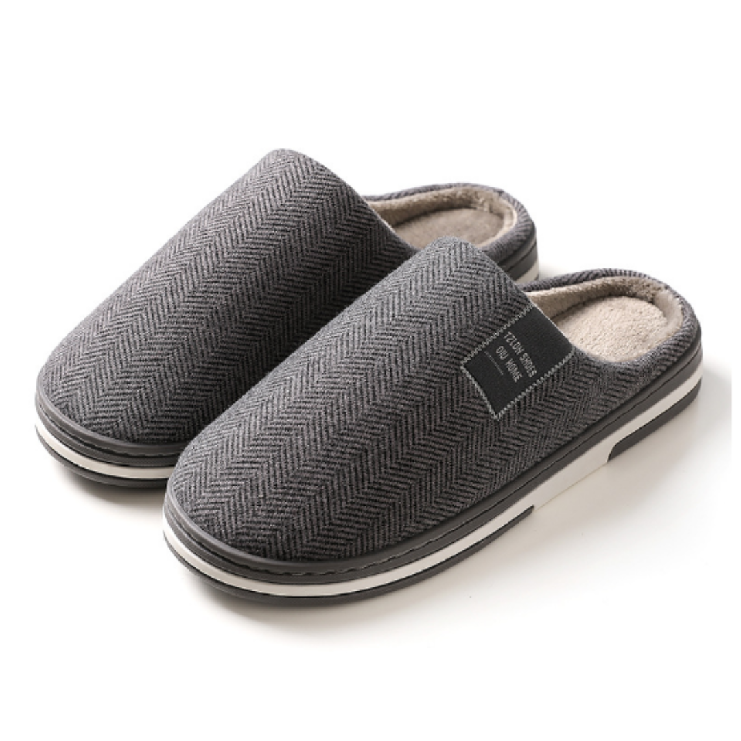 Kian | Pluche loungeslippers
