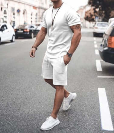 Liam™ - Heren zomeroutfit, 2-delige set 