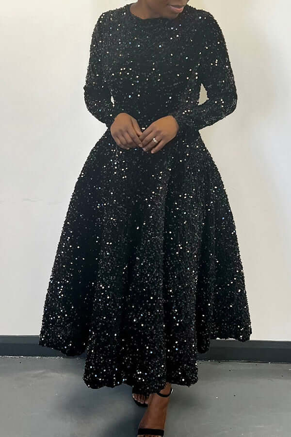 Nerina | Sprankelende avondjurk