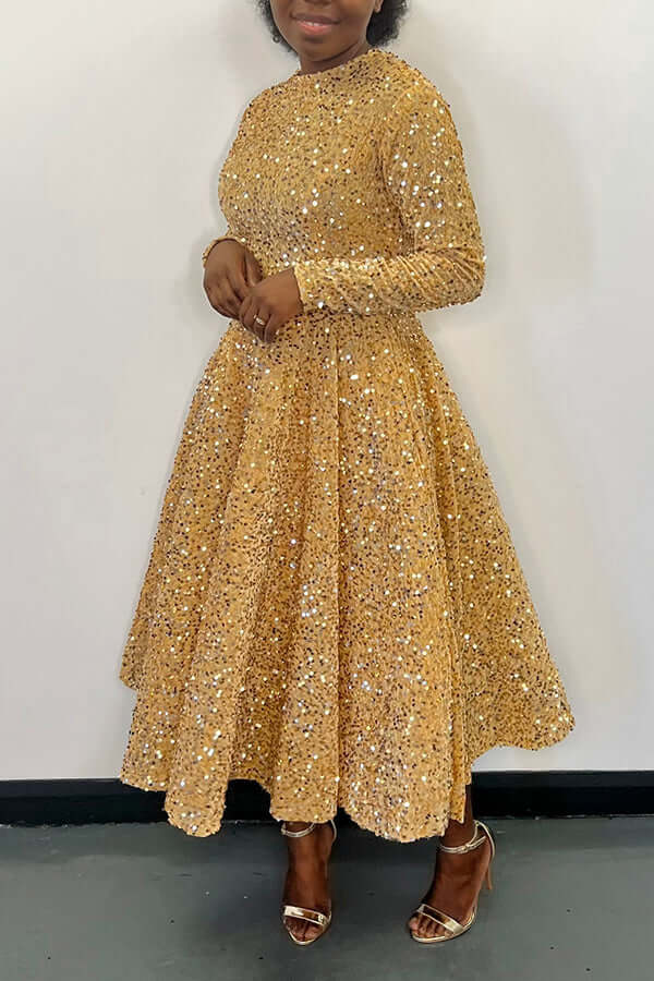 Nerina | Sprankelende avondjurk