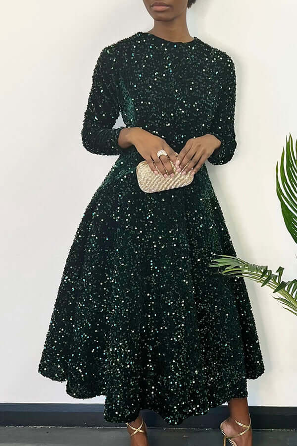 Nerina | Sprankelende avondjurk