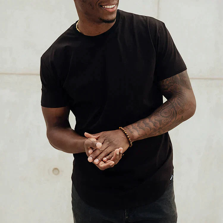 Peer | Klassiek T-shirt met ronde hals