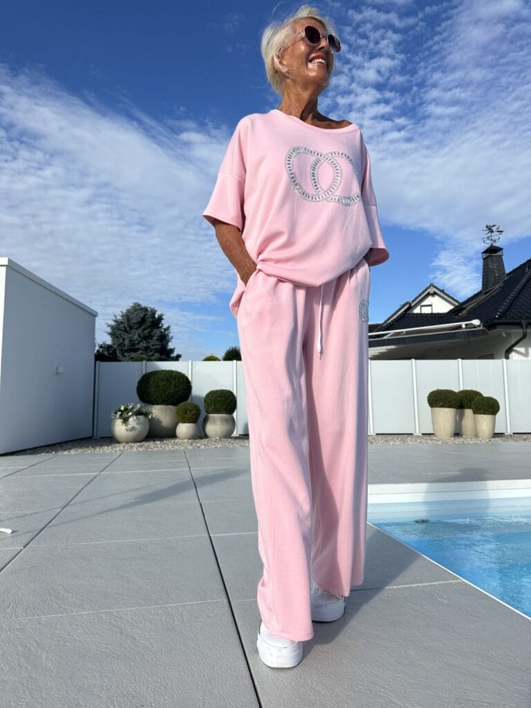 Casual tweedelige set voor dames 