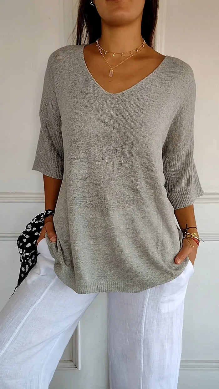 Esmé | Casual V-hals top