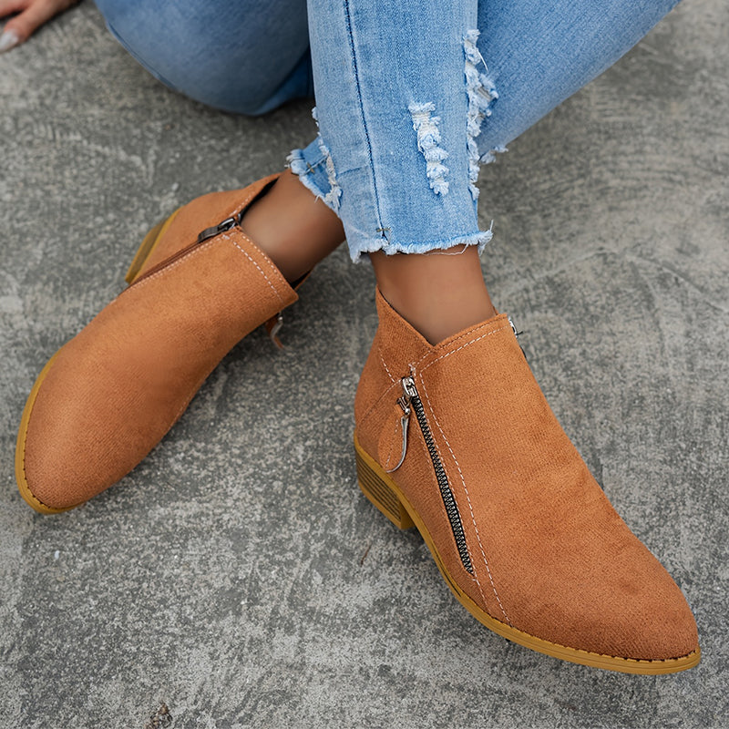 Trendy enkellaarsjes voor dames