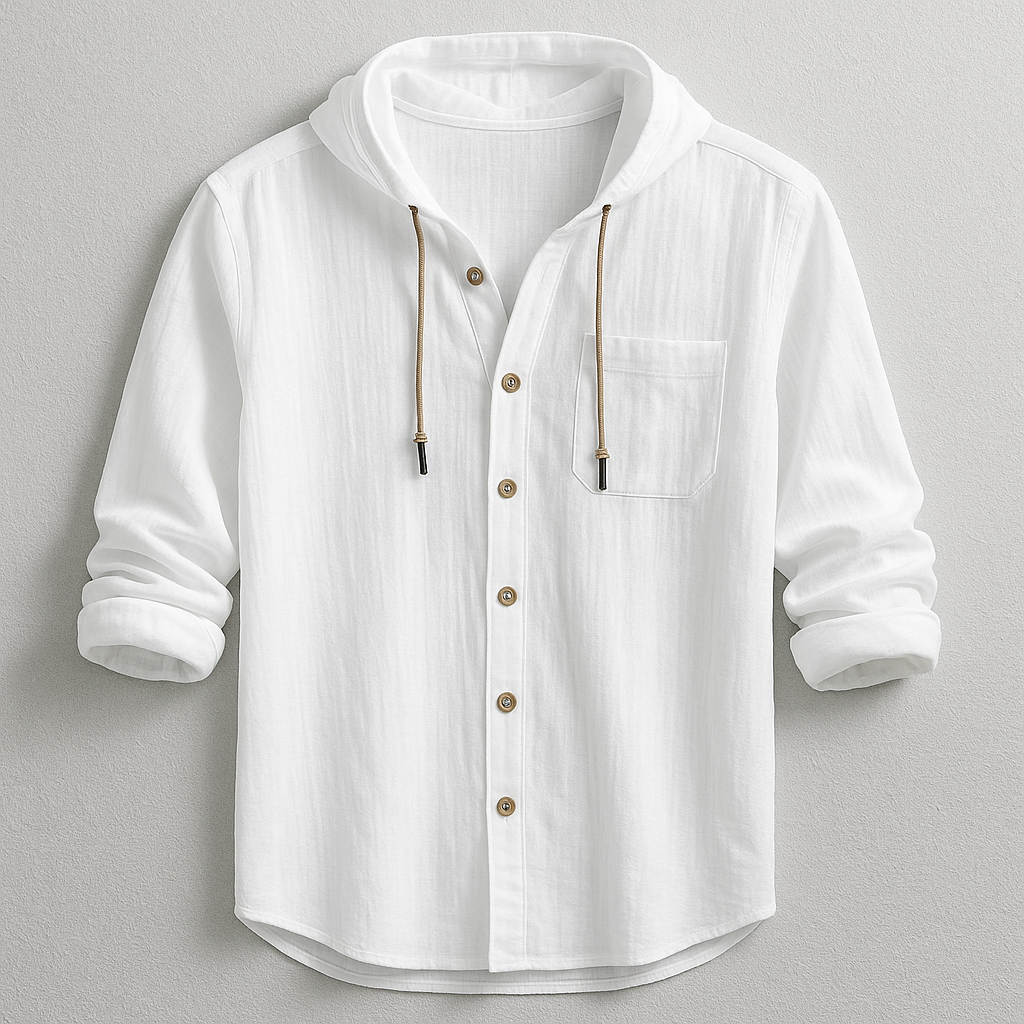 DUMONT LYON | LUXE SHIRT MET CAPUCHON 