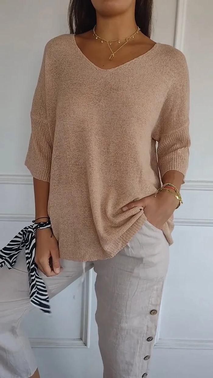 Esmé | Casual V-hals top