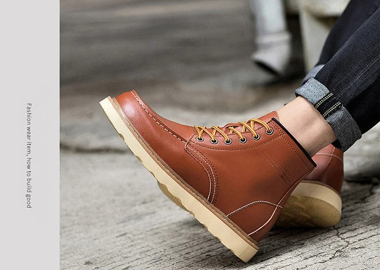 PAUL | Laarzen met wollen voering +6CM +8CM +10CM