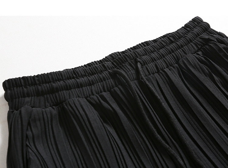 Nicolai | Casual broek met trekkoord