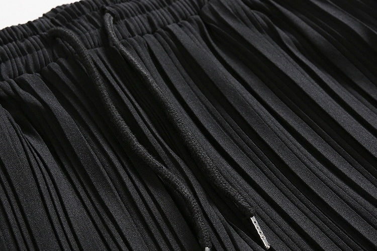 Nicolai | Casual broek met trekkoord