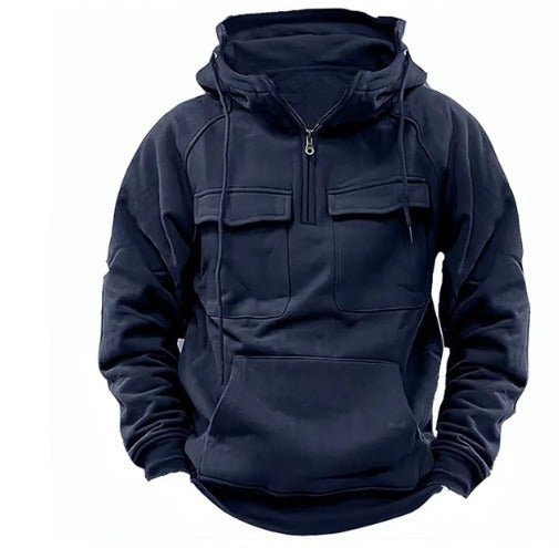 Varnox | Hoodie met halve rits